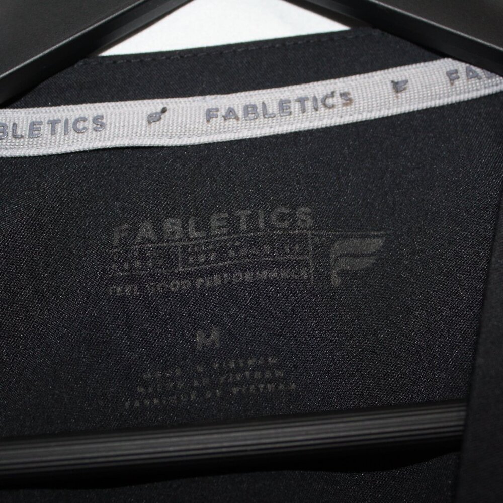 Fabletics Womens Black Method 2-Pocket Scrub Top - image 6